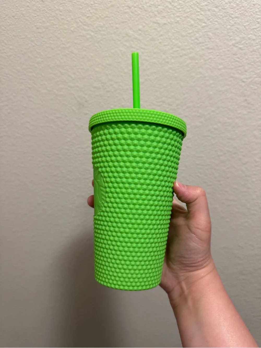 Starbucks vibrant neon
